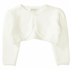 Staccato Bolero In Maglia White