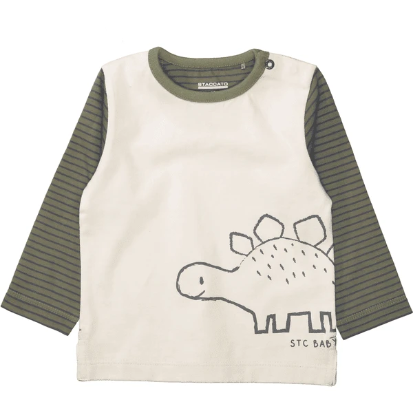 Staccato Camicia Dino- Print Sand 3 Staccato Camicia Dino- Print Sand - immagine 3