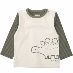 Staccato Camicia Dino- Print Sand
