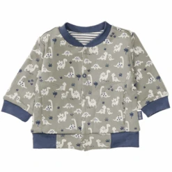 STACCATO Giacca Reversibile Morbida Olive Fantasia