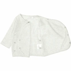 STACCATO Maglia Incrociata A Maniche Lunghe, Stone Melange A Righe -About You Moda Negozio staccato maglia incrociata a maniche lunghe stone melange a righe a407163 4