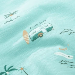 Staccato T-shirt Blu Acqua A Fantasia -About You Moda Negozio staccato t shirt blu acqua a fantasia a415431 4