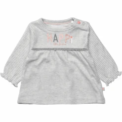 STACCATO Tunica Morbida A Righe Grigie