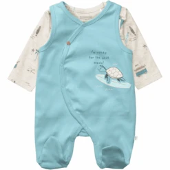 STACCATO Tutina + Maglia A Maniche Lunghe, Water Blue