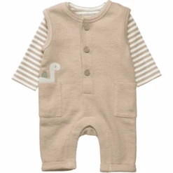 STACCATO Tutina + Maglia Color Tortora, Strutturato