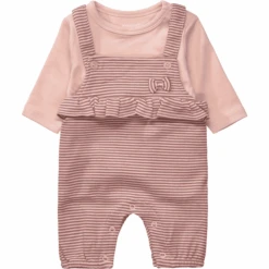 Staccato Tutina+camicia Dusty Rosa A Righe