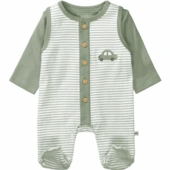 Staccato Tutina+camicia Off White A Righe