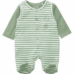 STACCATO Tutina+Maglia Pine Green A Righe -About You Moda Negozio staccato tutinamaglia pine green a righe a413111 4